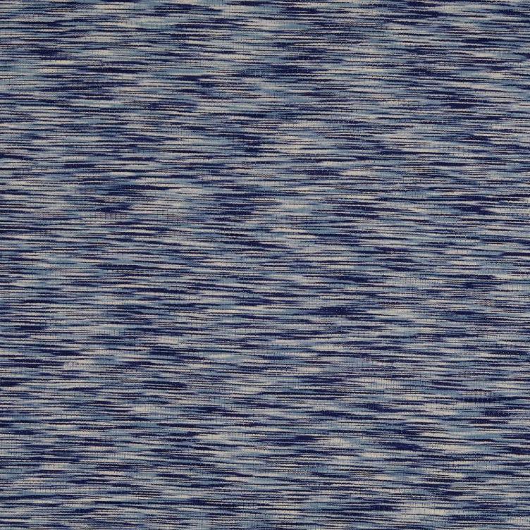French Terry Bizarr blau