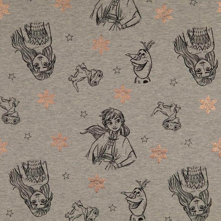 French Terry Frozen grau