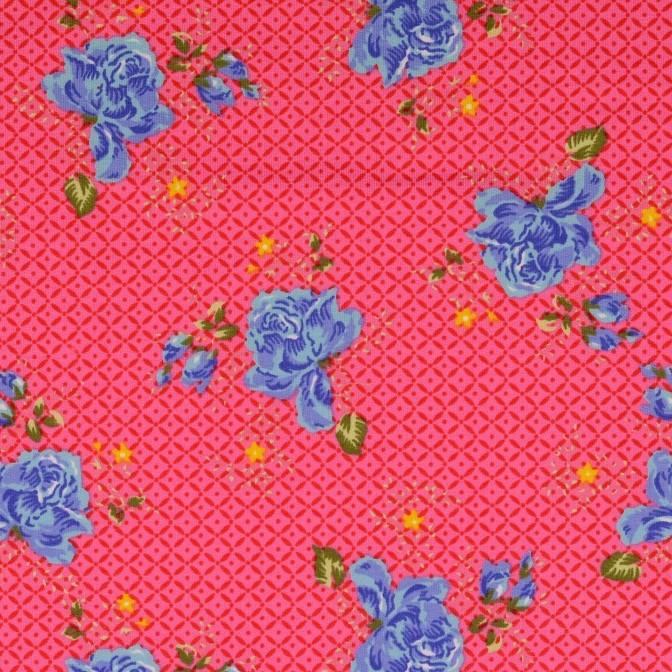 French Terry Rosen auf pink