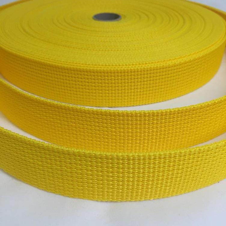 Gurtband 30 mm gelb GANZE ROLLE