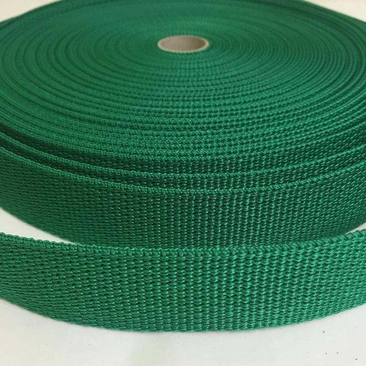 Gurtband 30 mm grün GANZE ROLLE