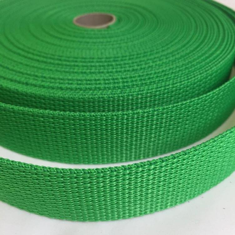 Gurtband 30 mm hellgrün GANZE ROLLE