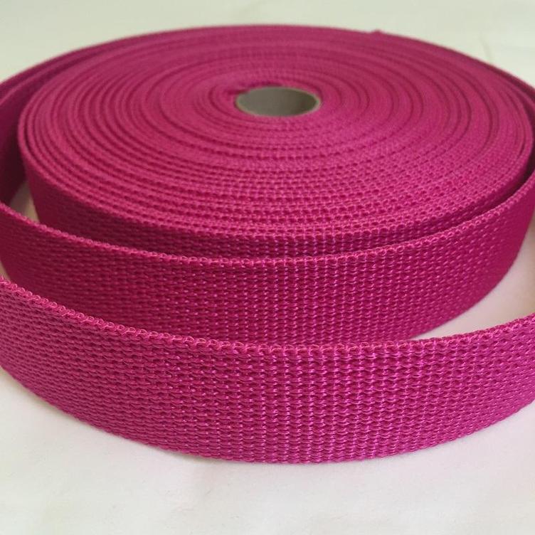 Gurtband 30 mm pink GANZE ROLLE