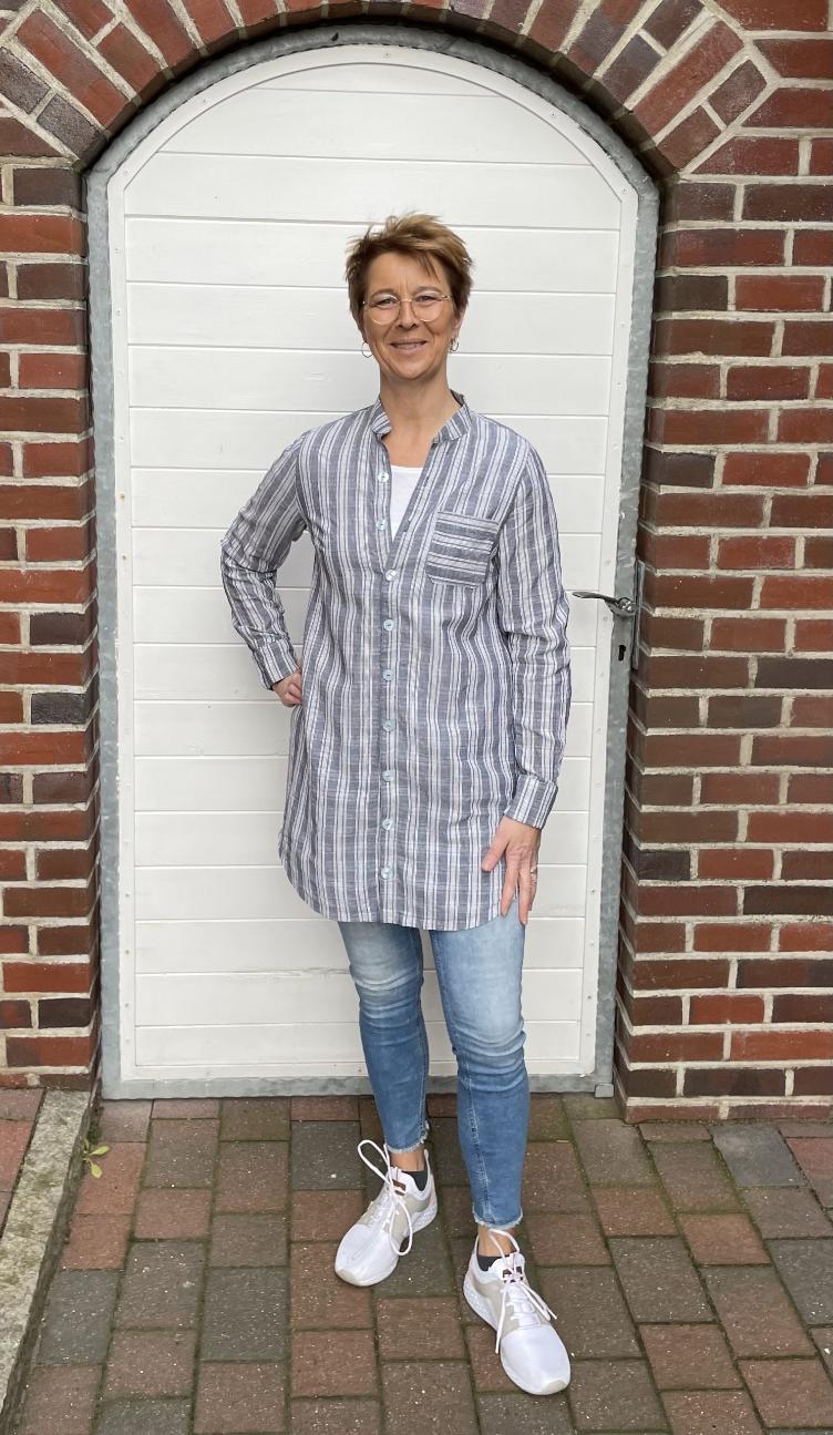 Hemdbluse Damen Gr.32-58 - 0