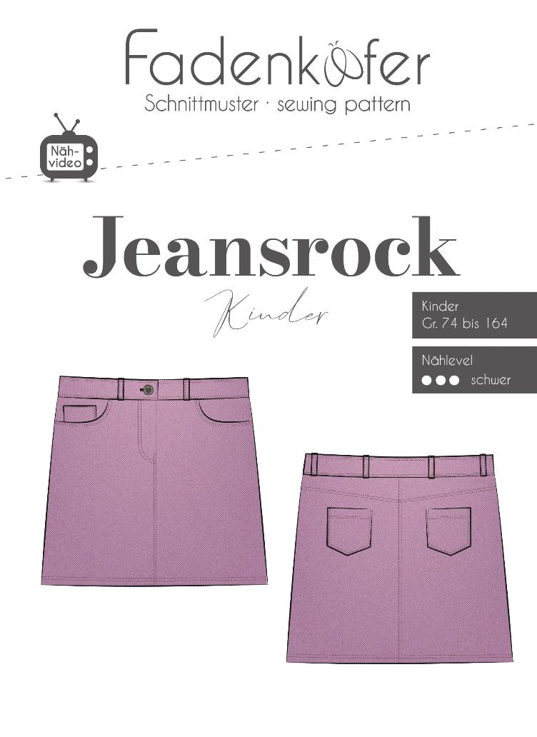 Jeansrock Kinder