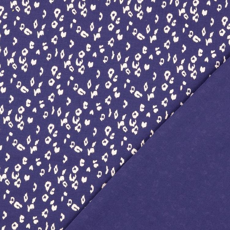 Jersey Leoprint marine - 1