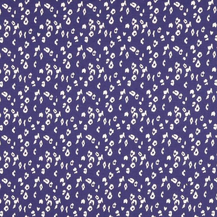 Jersey Leoprint marine