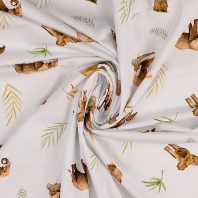 Jersey natural Elefanten weiss - 0