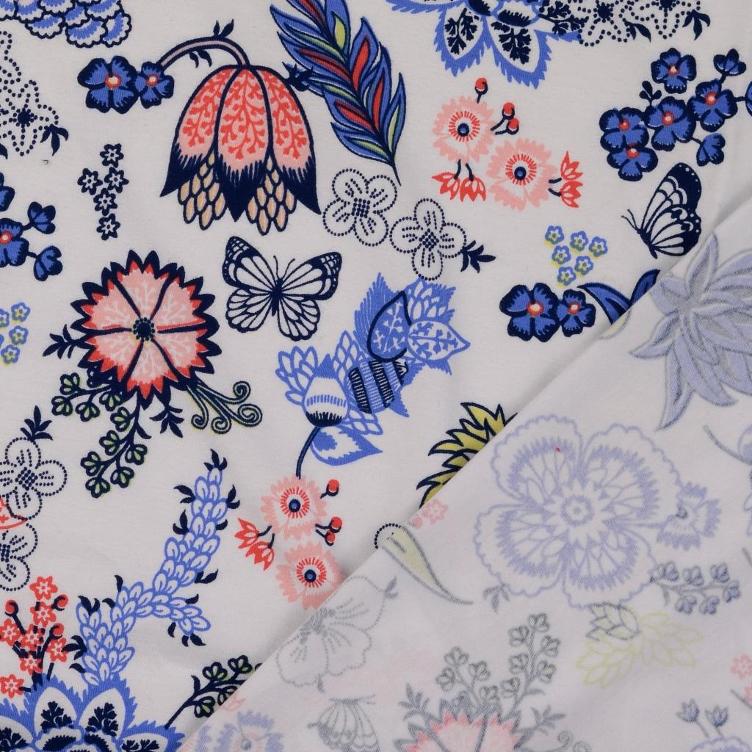 Jersey Peach Sommerblüten weiss - 1