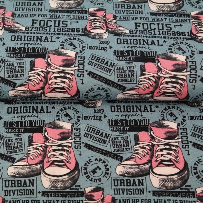 Jersey Sneakers rosa