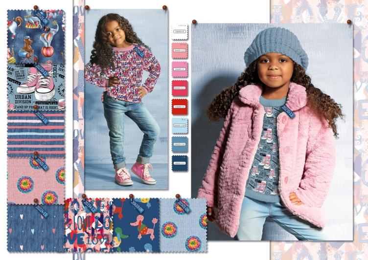 Jersey Sneakers rosa - 0