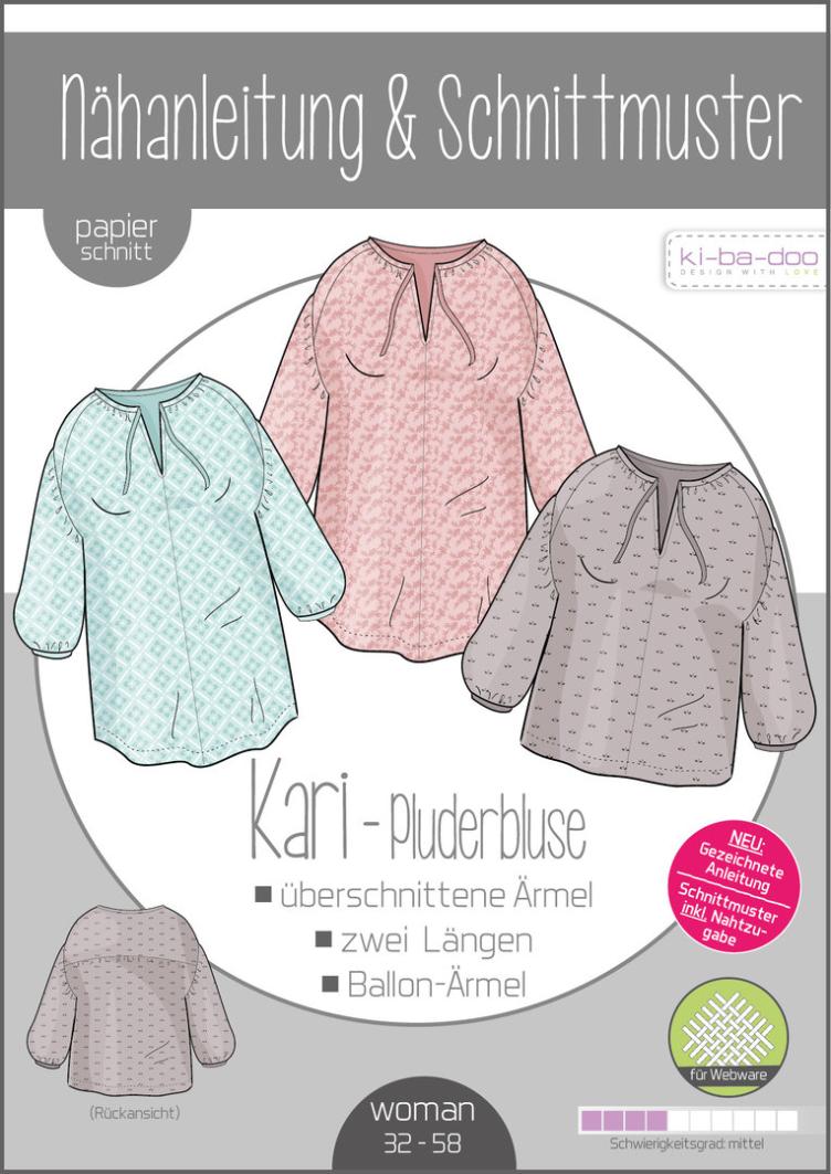 Kari - Pluderbluse Kibadoo