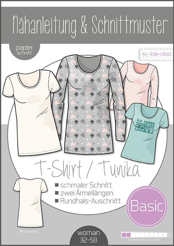 Kibadoo T-shirt/Tunika schmal Gr. 34-58