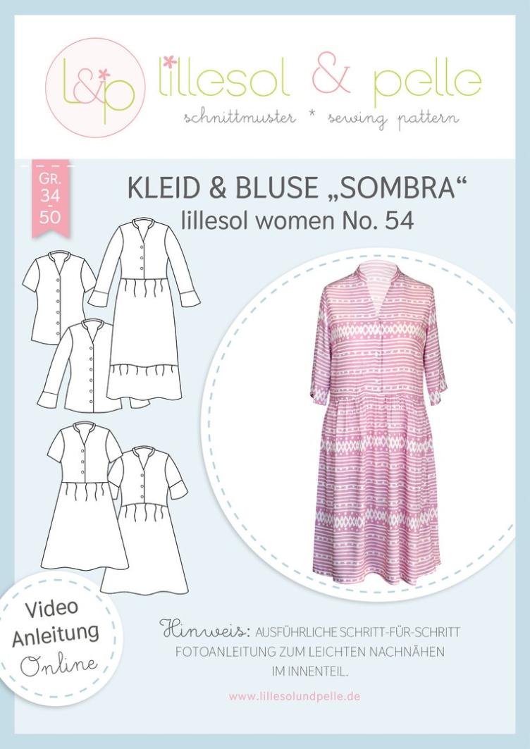 Kleid und Bluse 'Sombra' No. 54