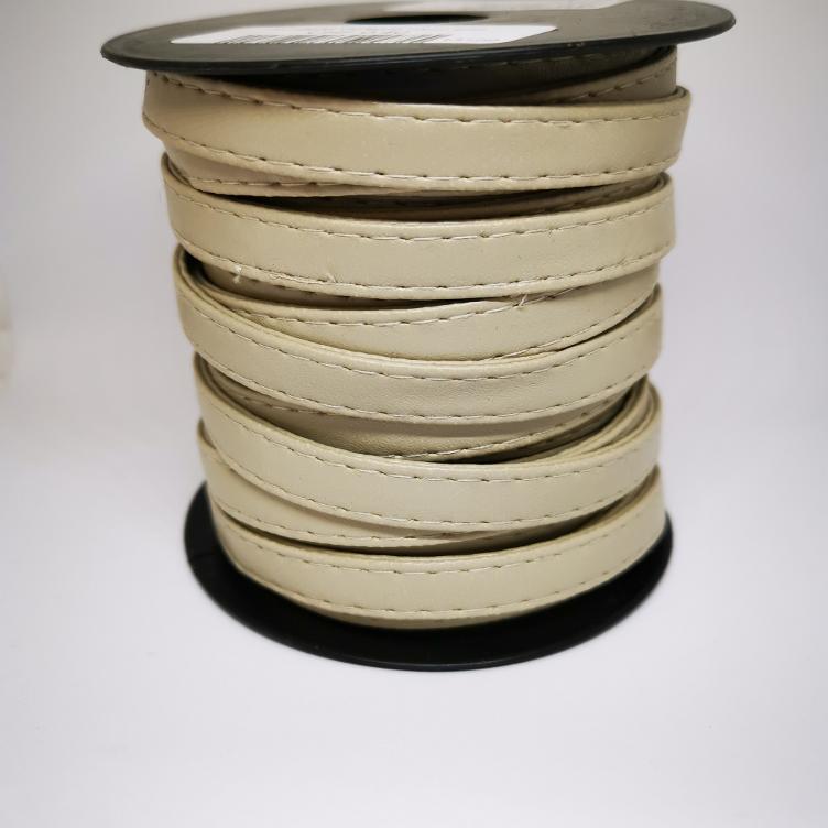 Kunstleder Gurtband 10mm grau 031