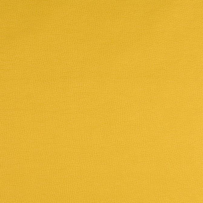 Kunstleder metallic gelb