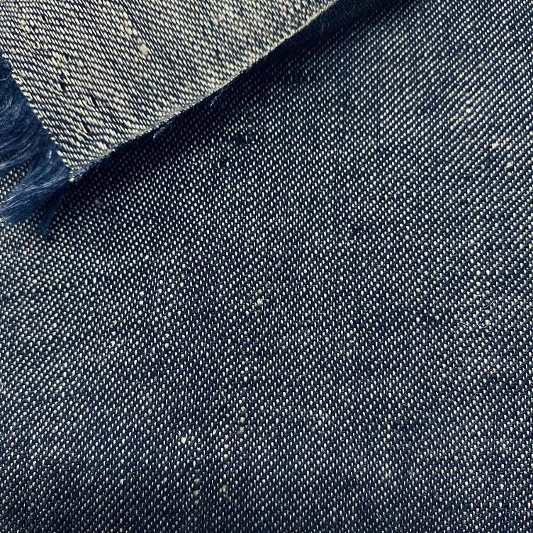 Leinen italiana zweifarbig jeans