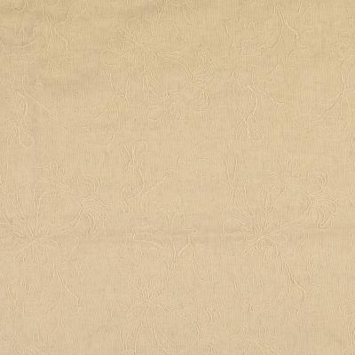 Leinen Stickerei beige
