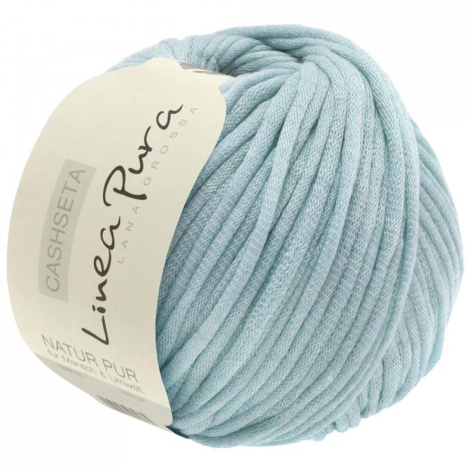 *Linea Pura Cashseta 023 pastellblau