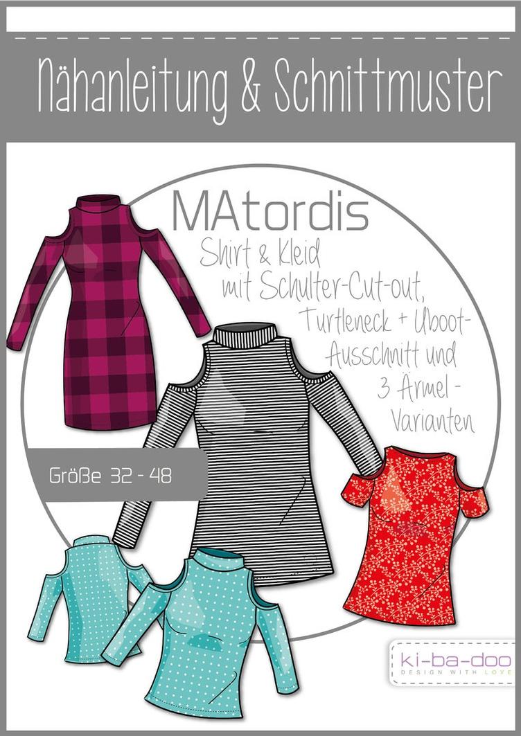 Matordis Shirt & Kleid mit Schulterausschnitt