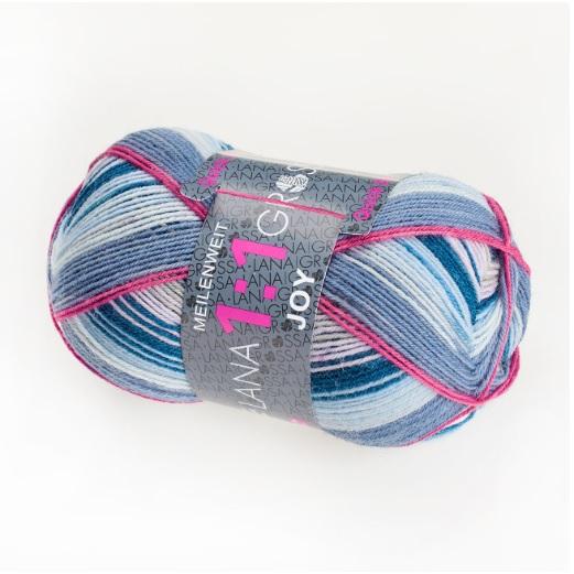 *Meilenweit 1:1 Joy 802 blau/pink