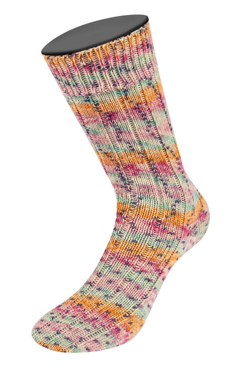 Meilenweit Aktion 2955 Apricot/Pink/Mint/Rosa/Dunkblau
