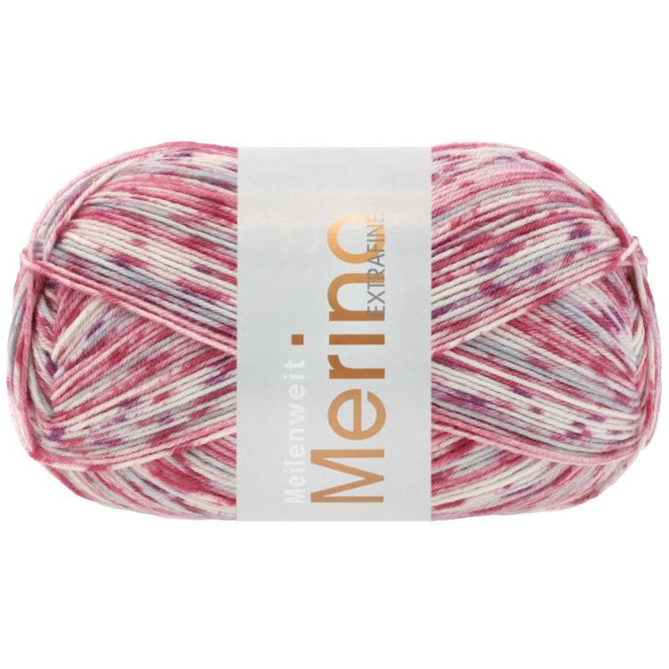 Meilenweit Merino Duetto extrafine pink beere rosa 7605
