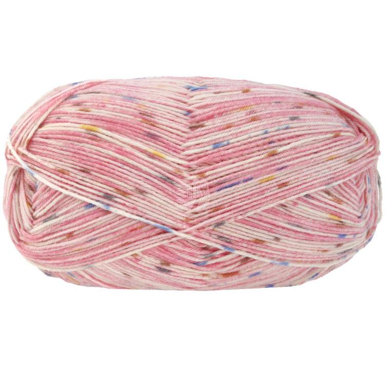 Meilenweit Merino extrafine stellla 2534 rosa, nature,grau, blau