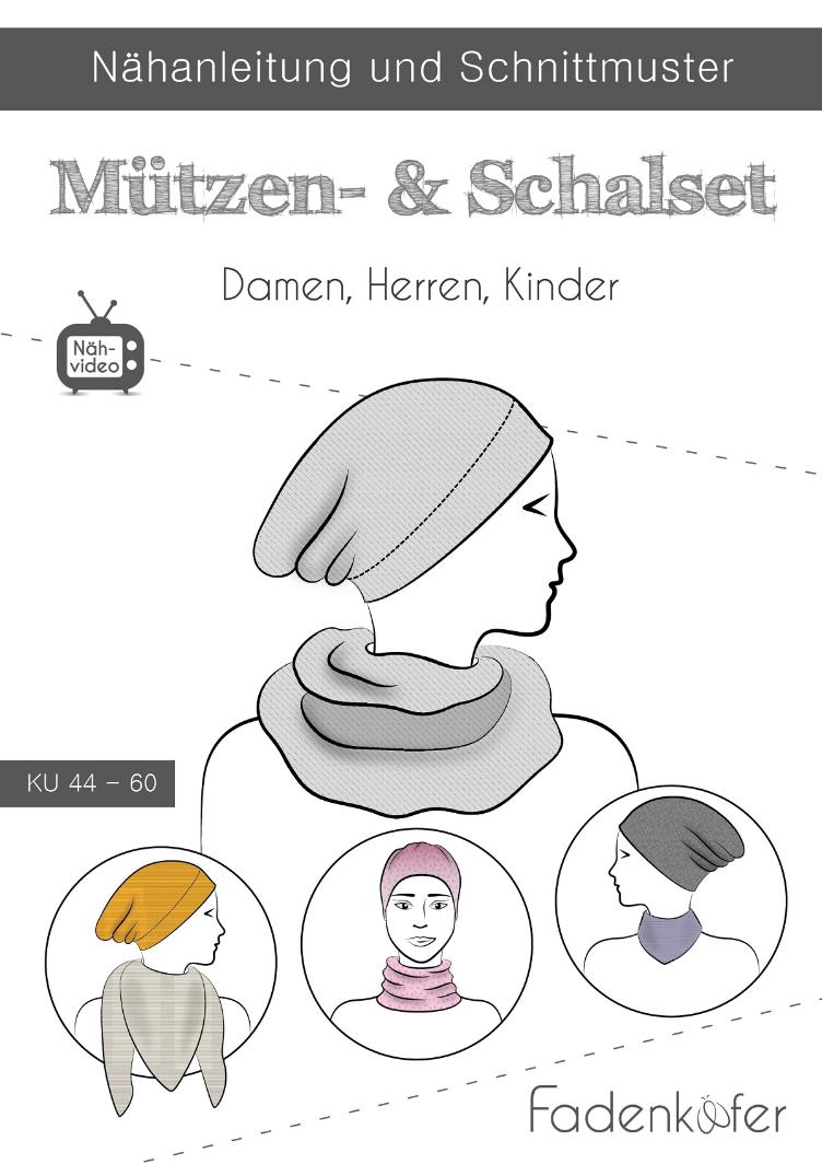 Mützen und Schalset