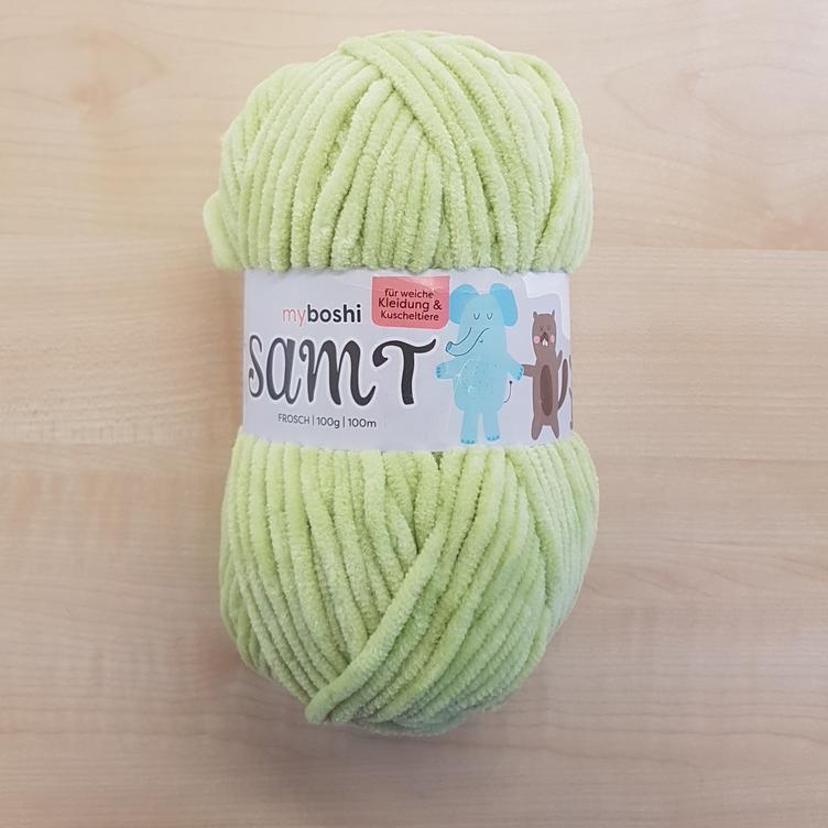 My Boshi samt Frosch 827 grün
