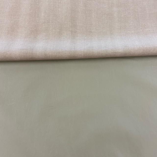 Nappa Lederimitat beige