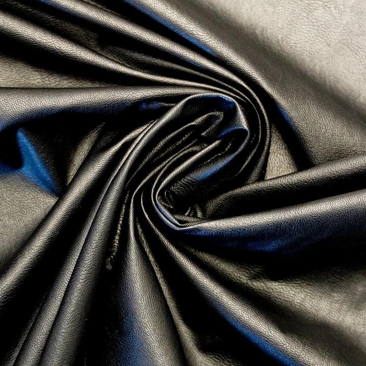 Nappa Lederimitat schwarz