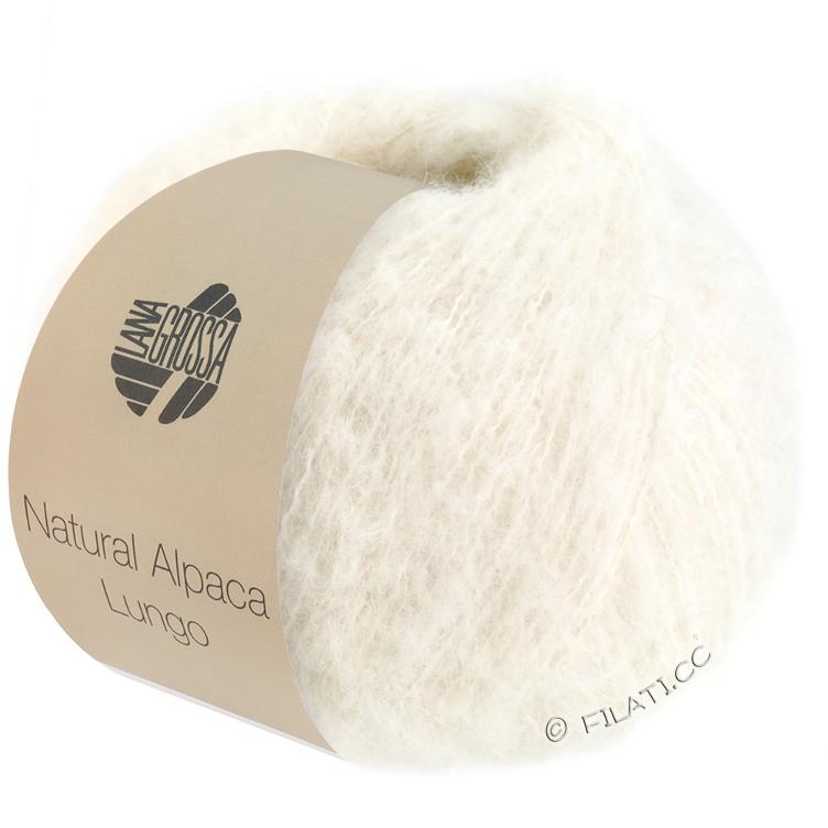 Natural Alpaca Lungo 001 rohweiss