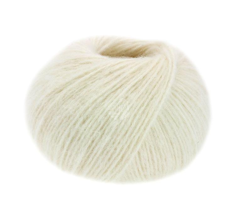 Natural Alpaca Pelo 001 weiss