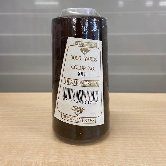 Overlockgarn 881 dunkelbraun