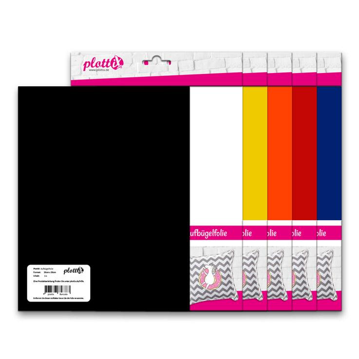 PlottiX MicroFlock 32x50cm gelb