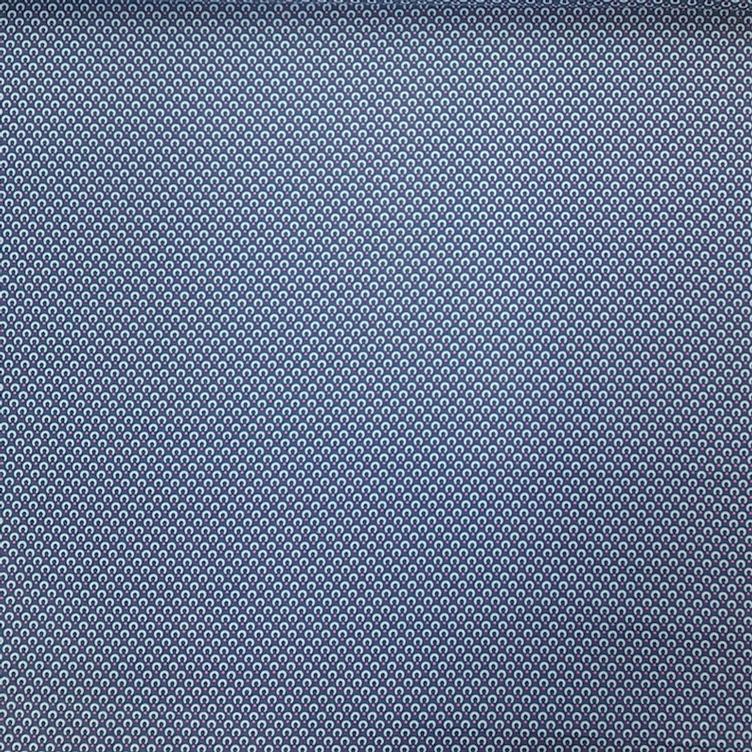 Popeline Marillo blau