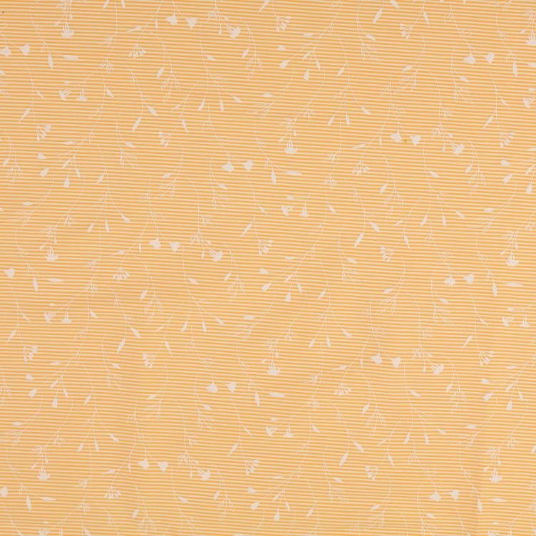 Popeline Stripes gelb