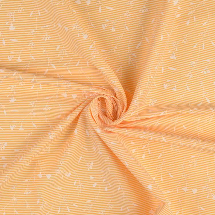 Popeline Stripes gelb - 0