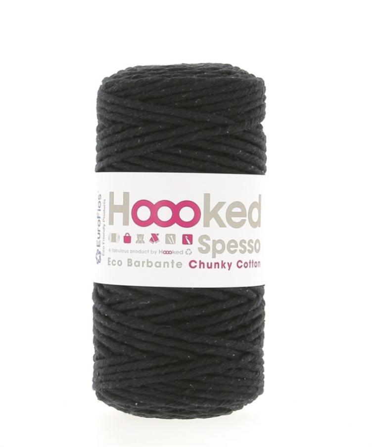 Hoooked Spesso Chunky Cotton noir