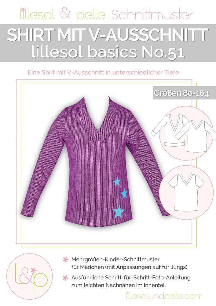 Shirt mit V-Ausschnitt No.51