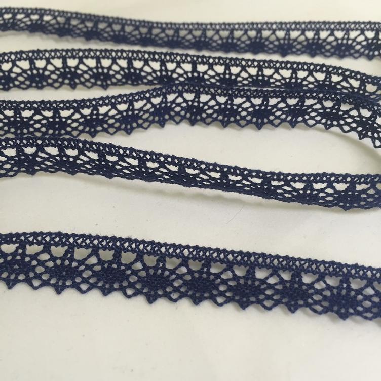 Spitzenband 13mm marine