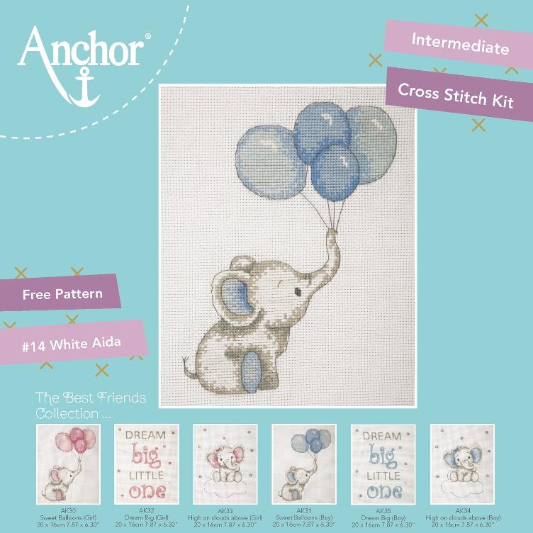 Stick-Set Elefant