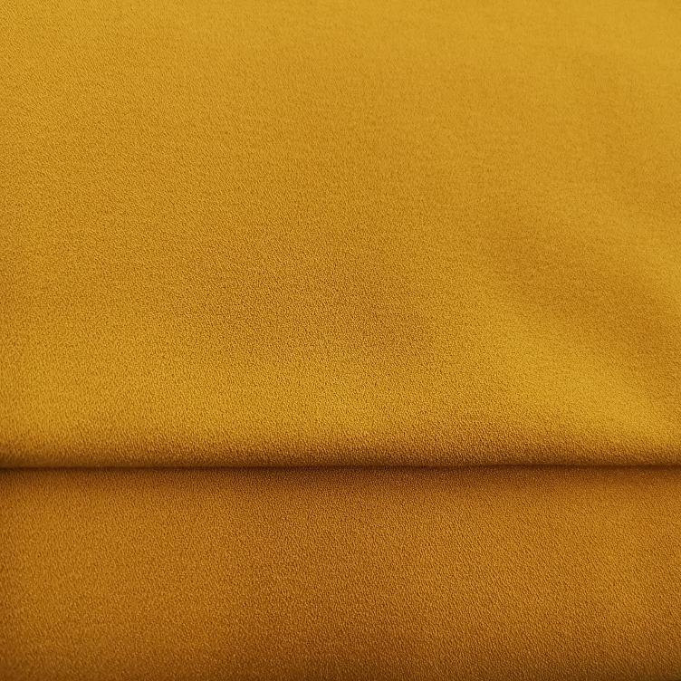 Viscose Crepe Stretch schwer gelb