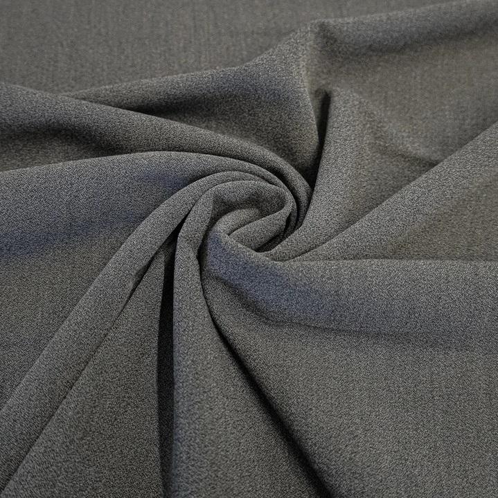 Viscose Crepe Stretch schwer schwarz