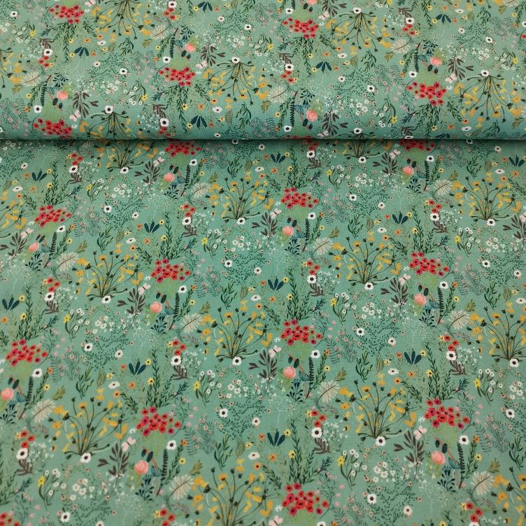 Viscose Gräser grün