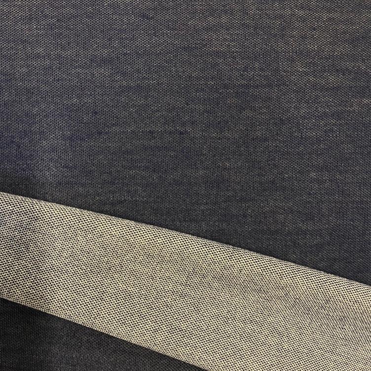 Viskose-Jersey Jeansoptik dunkelblau