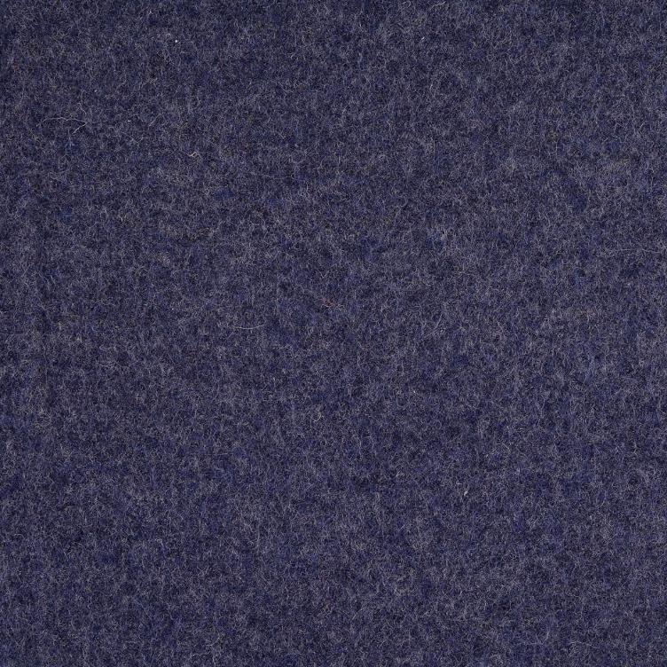 Walkloden meliert blau